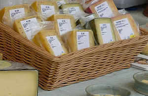 Come and taste our Curworthy Cheese at farmers markets